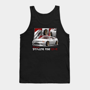 Nissan Skyline R32, JDM Car Tank Top